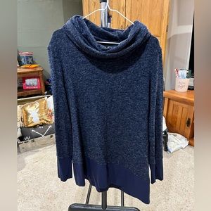 Asymmetrical sweater dress 209